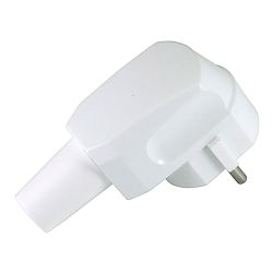 Clavija 2P+Tt Schuko 25 A 380 V~ Blanco