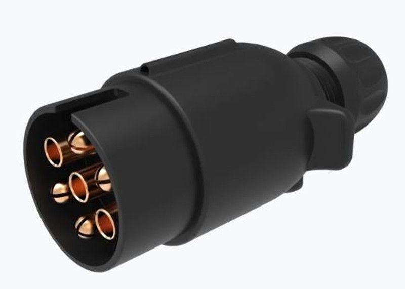 Clavija 7p/12v - Plástico Reforzado