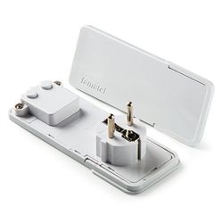 Clavija Lateral Tt 16A 250V Blanco