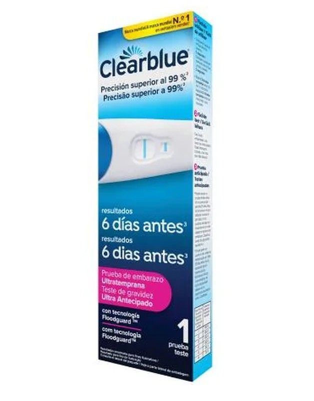 Clearblue Prueba De Embarazo Ultratemprana Analogica 1 Prueba