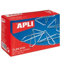 Clips mariposa galvanizados nº 20 60 mm