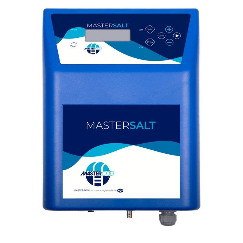 Clorador Salino Mastersalt Pqs 34 G/H Con Control De Ph Incluido Y Bomba Dosificadora.