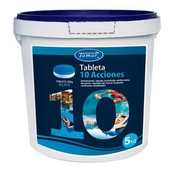 Cloro 10 Acciones Tableta 5kg Fusion Tamar