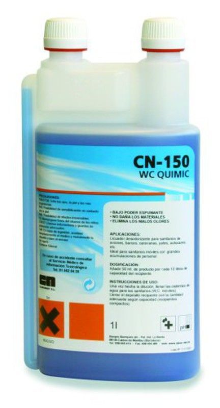 Cn/ 150 Caravanas Wc Quimic 1 Lt