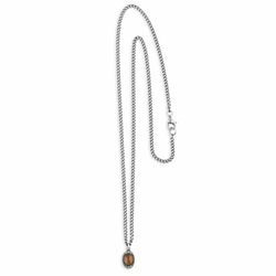 CN55C Colgante Plata de Palo de plata con cornalina y circonitas