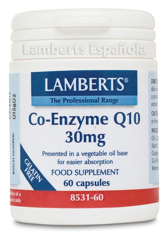 Co Enzima Q10 30 Mg 60 Caps