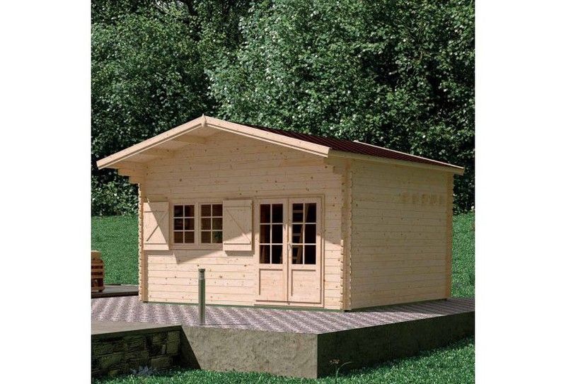 Cobertizo caseta de madera de picea nordica Jasmin