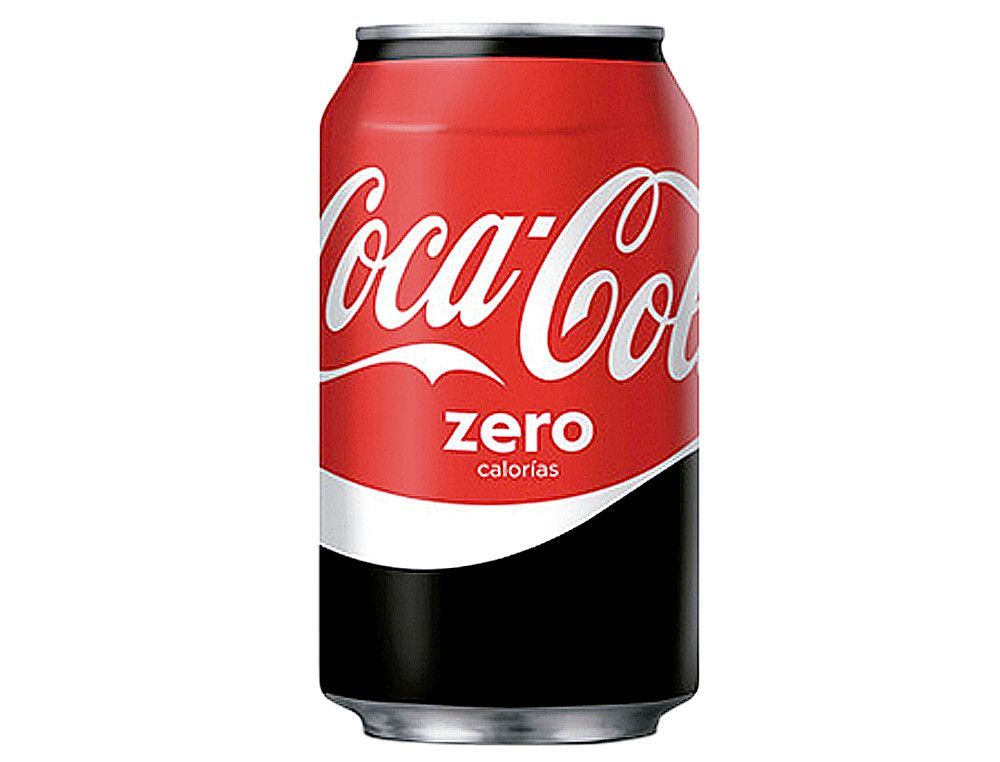 Coca cola zero lata 33 cl.