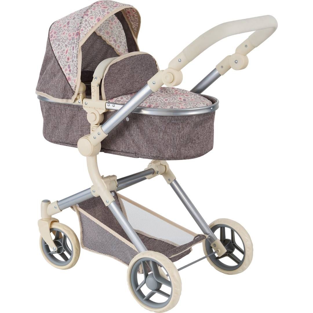 COCHE CAPOTA ESTAMPADO BEIGE