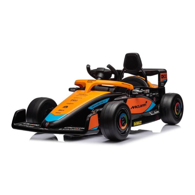 COCHE CARRERAS MCLAREN BATERIA NARANJA 12V