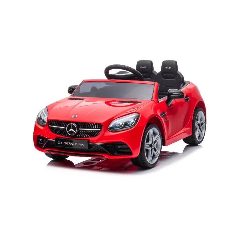 COCHE MERCEDES SLC300 BATERIA ROJO 12V