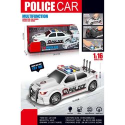COCHE POLICIA 1:16 LUZ Y SONIDO