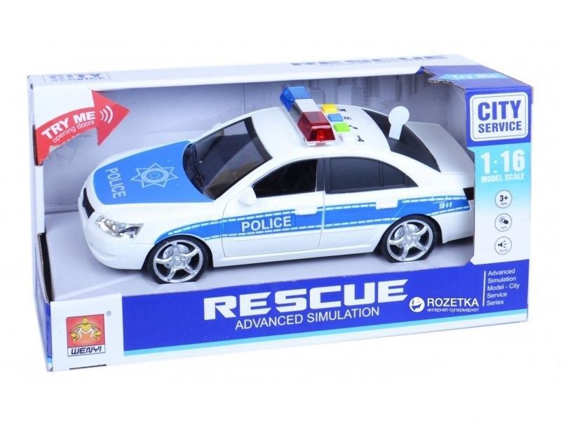 Coche Policía - Luz Y Sonido