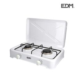 Cocina de gas - esmaltada - 2 fuegos - edm