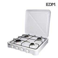 Cocina de gas - esmaltada - 4 fuegos - edm