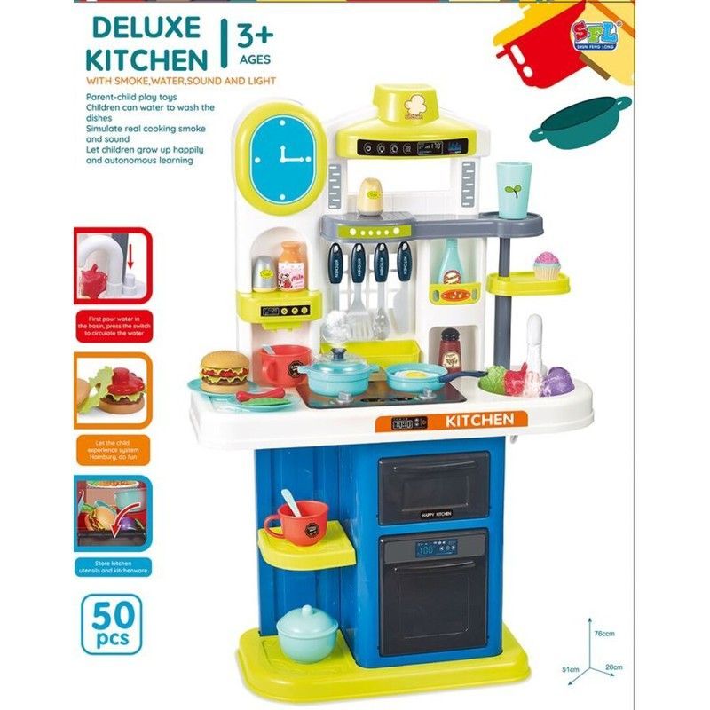 Cocina Deluxe - 50 Piezas