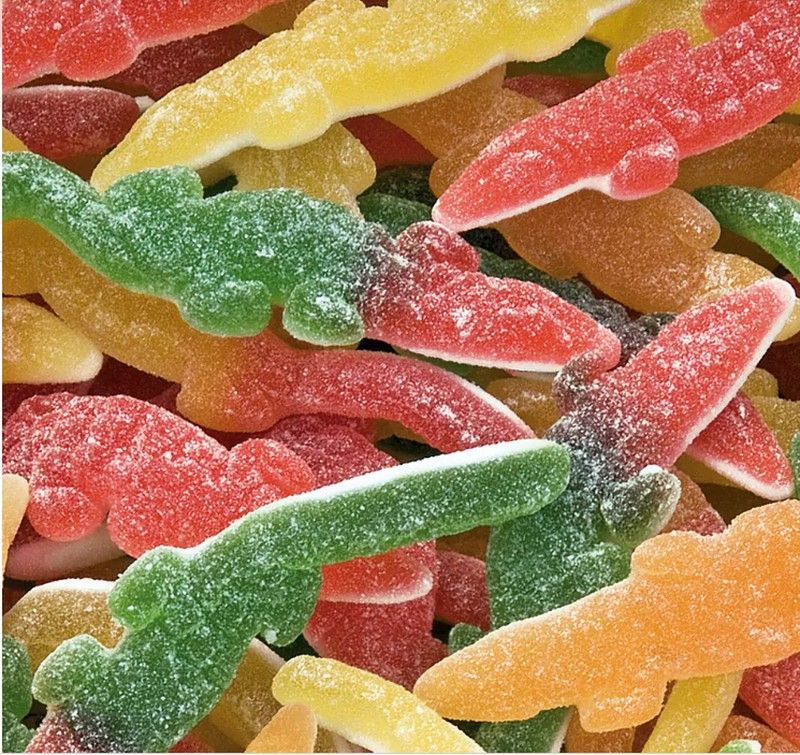 Cocodrilo Con Azucar de Haribo