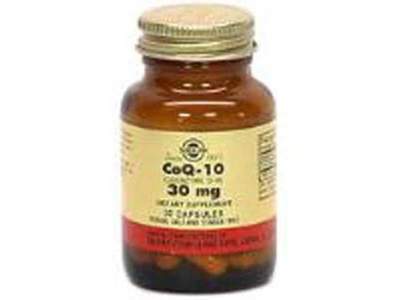 Coenzima Q-10 120mg 30 Vcápsulas Solgar