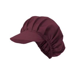 Cofia de cocina burdeos o blanca