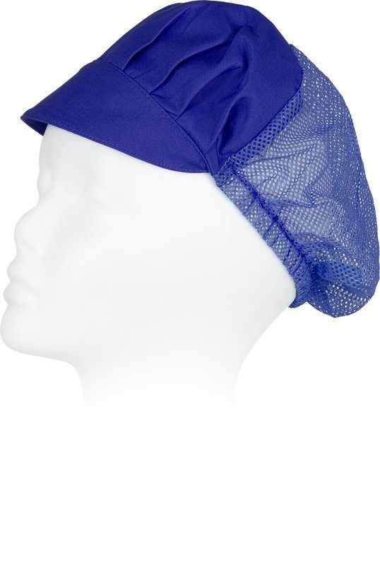 Cofia recoge pelo con rejilla Indigo