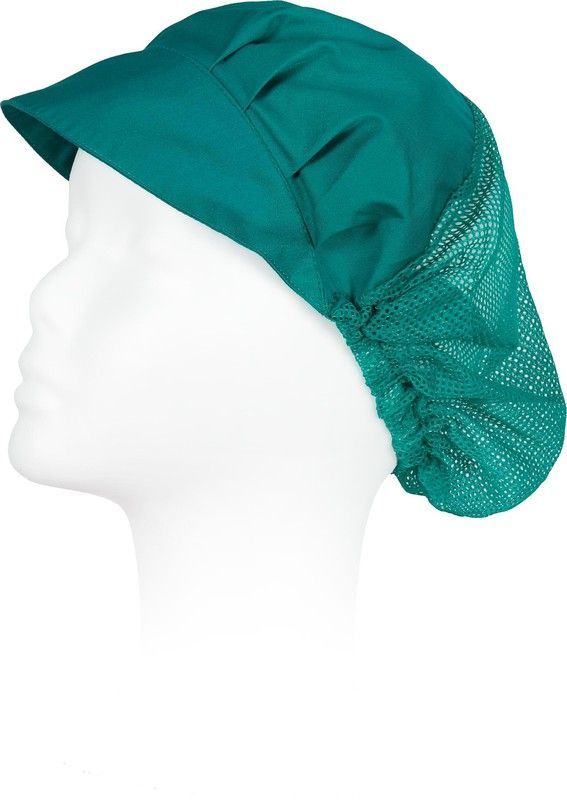 Cofia recoge pelo con rejilla Verde