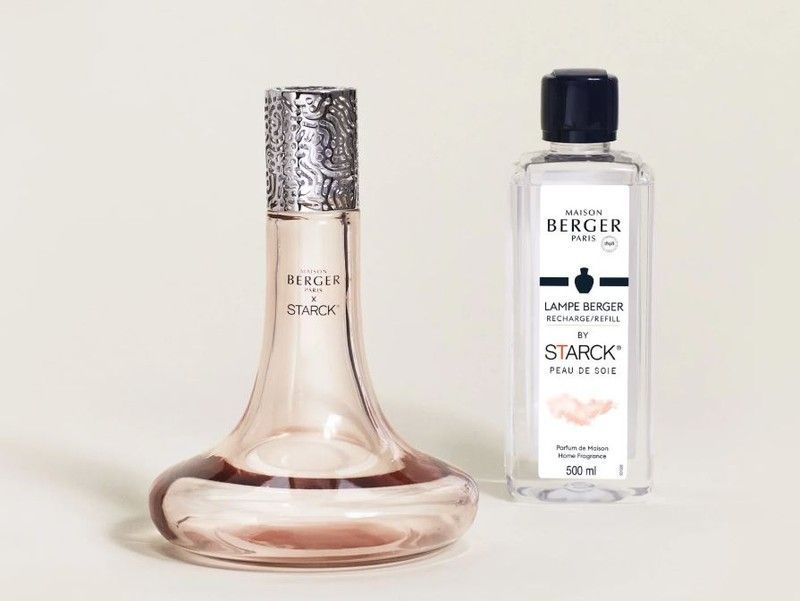 Cofre Lámpara Berger by Starck Peau de Soie Rose