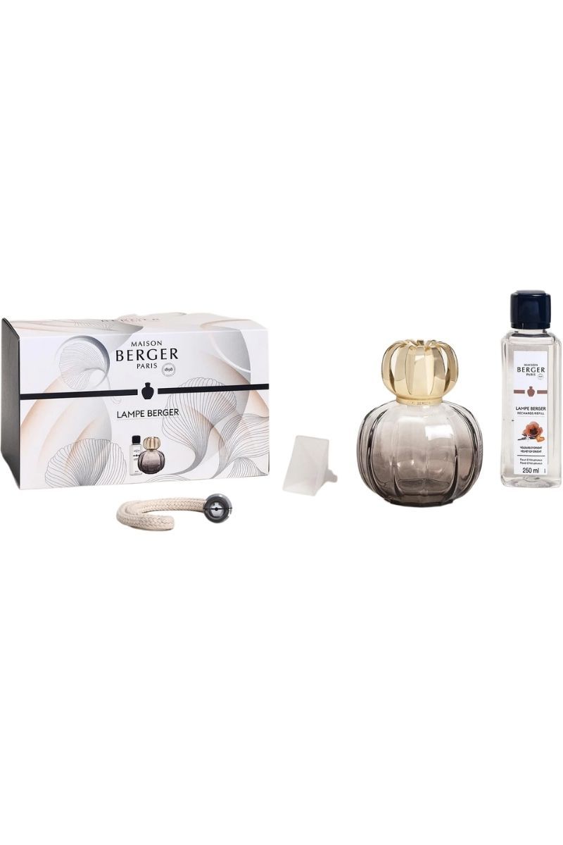 Cofre lámpara Berger Corali Grise