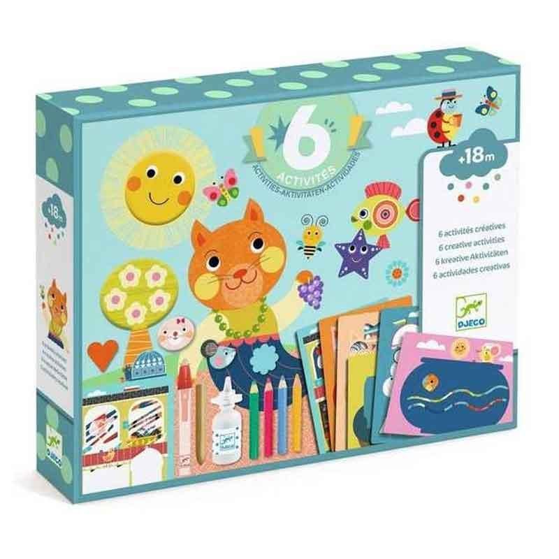 Cofre Multiactividades - El Gato Y Sus Amigos - Djeco