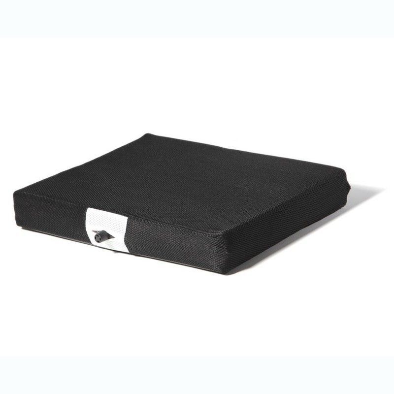 Cojín antiescaras de aire y espuma viscoelástica.