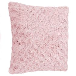 Cojin Bouclette rosa 45x45 cm