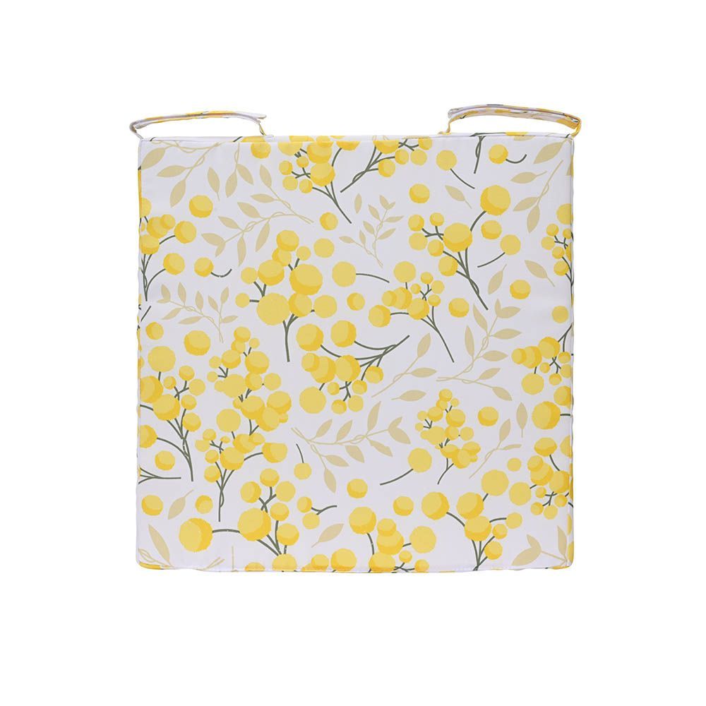 Cojín Cuadrado Poliéster Estampado, Exterior,  40 X 40 X 4 Cm