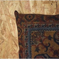 Cojín de algodón y lana en multicolor, 50 x 10 x 50 cm | Petra