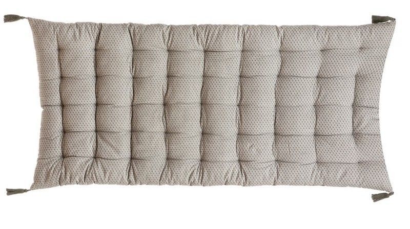 Cojin de banco Otto kaki 120x60x8 cm