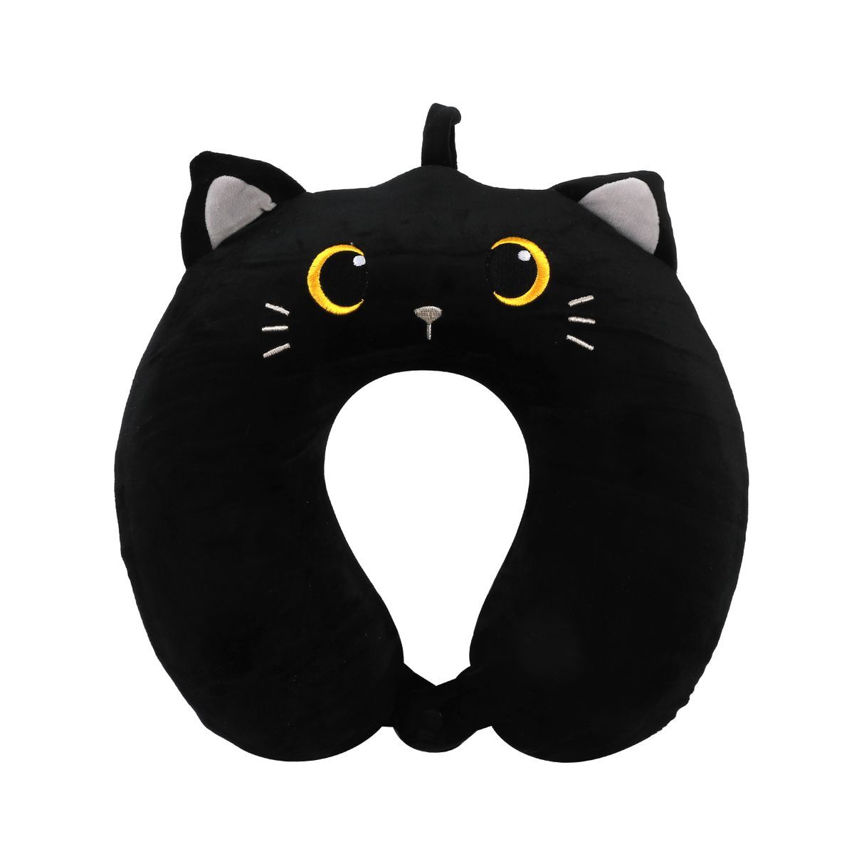 Cojín de Viaje Gato Negro ITotal Ideal Regalo