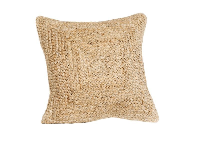 Cojín de yute 45x45 cm - con relleno incluido