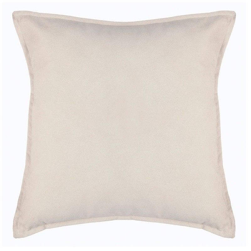 Cojín Lilou poliéster 45x45 cm. Marfil