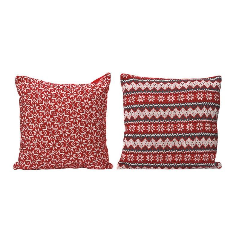 Cojin Navideño 43X43Cm. 2 Diseños Surt.