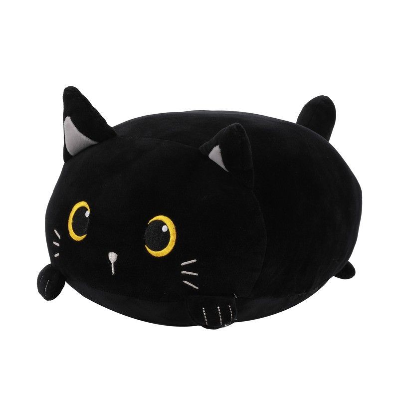 Cojín Peluche Gato Negro I Total Regalo