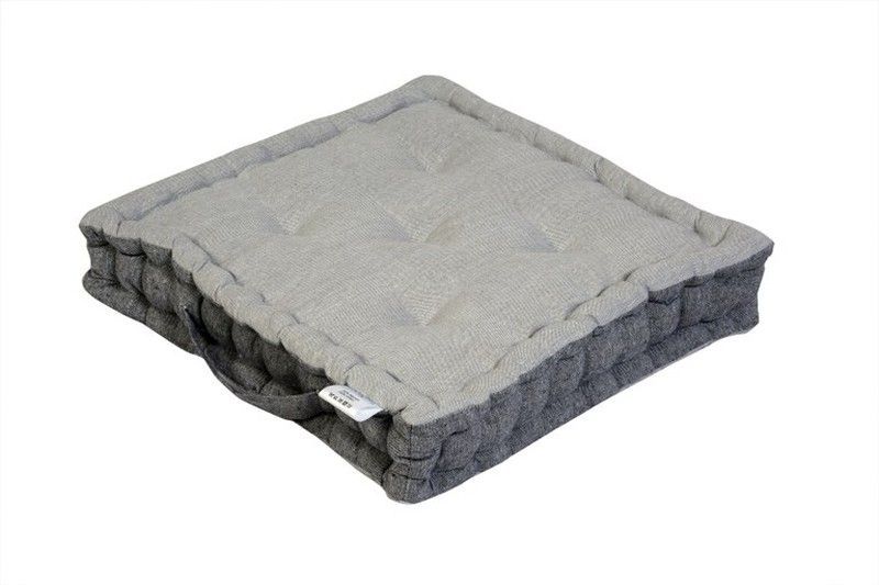 Cojin suelo box gris chambray 45x45x10 cm