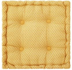 Cojin suelo Otto ocre 40x40x8 cm