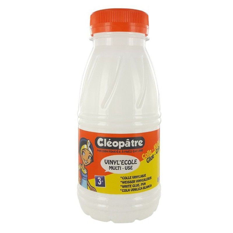 Cola blanca vinílica Cleopatra envase 250gr
