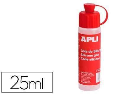 Cola de Silicona Apli Liquida Bote de 25Ml