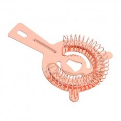 Colador gusanillo cobre