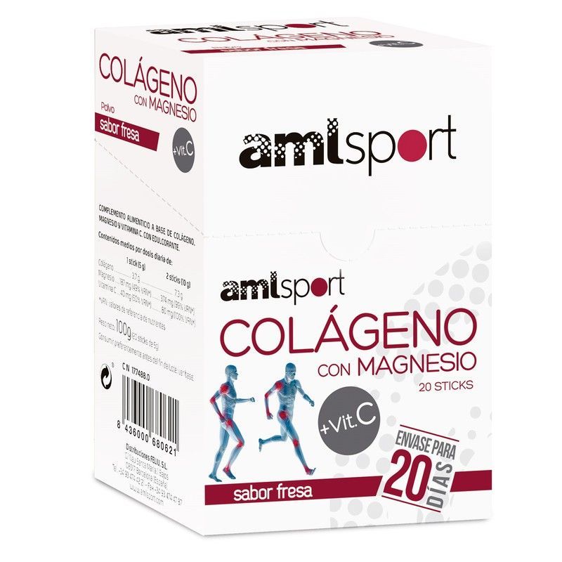 Colageno Con Magnesio + Vit C 20 Sticks