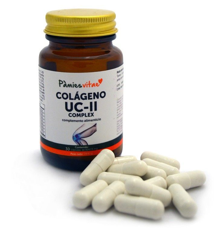 Colágeno UC-II Complex PV 30 Cápsulas Pamies Vitae