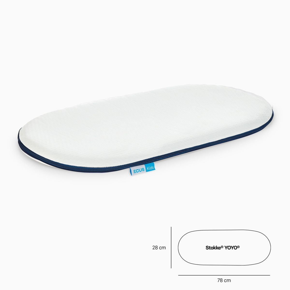Colchón Care Mini para capazo Stokke Yoyo - Ecus Kids