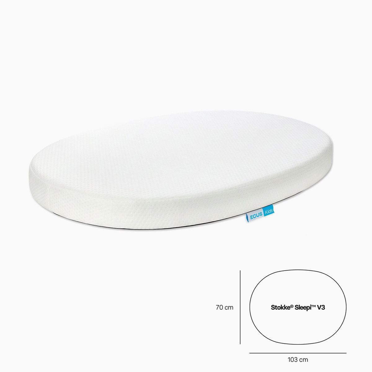 Colchón Care Mini para cuna Stokke Sleepi V3 - Ecus Kids
