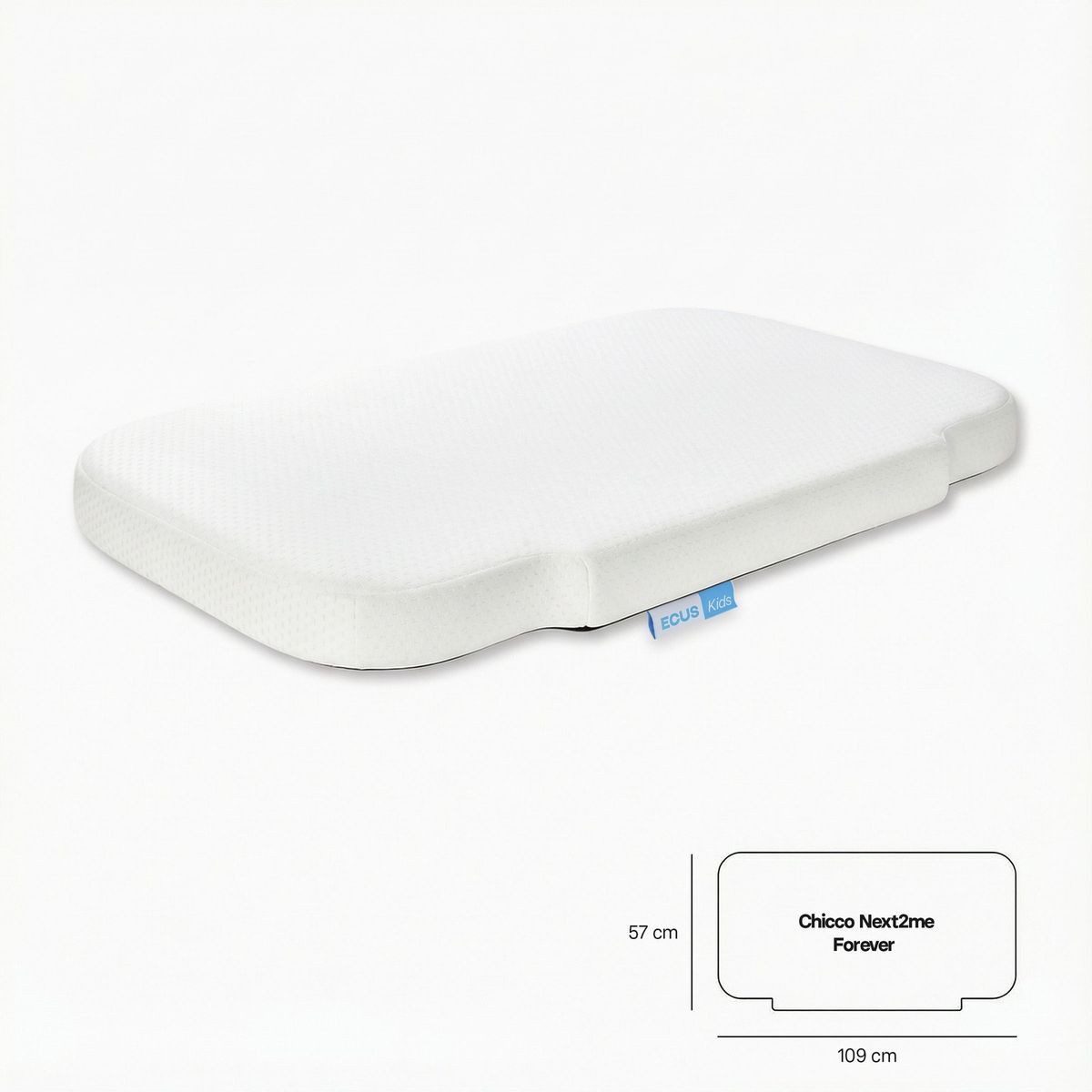 Colchón Care Mini para minicuna Chicco Next2me Forever - Ecus Kids