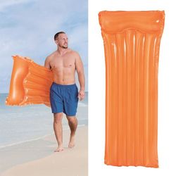 Colchon Transparente - Amarillo/Naranja - 183x76 cm