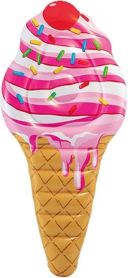 Colchoneta Hinchable Helado de Cucurucho 224x107 Cm